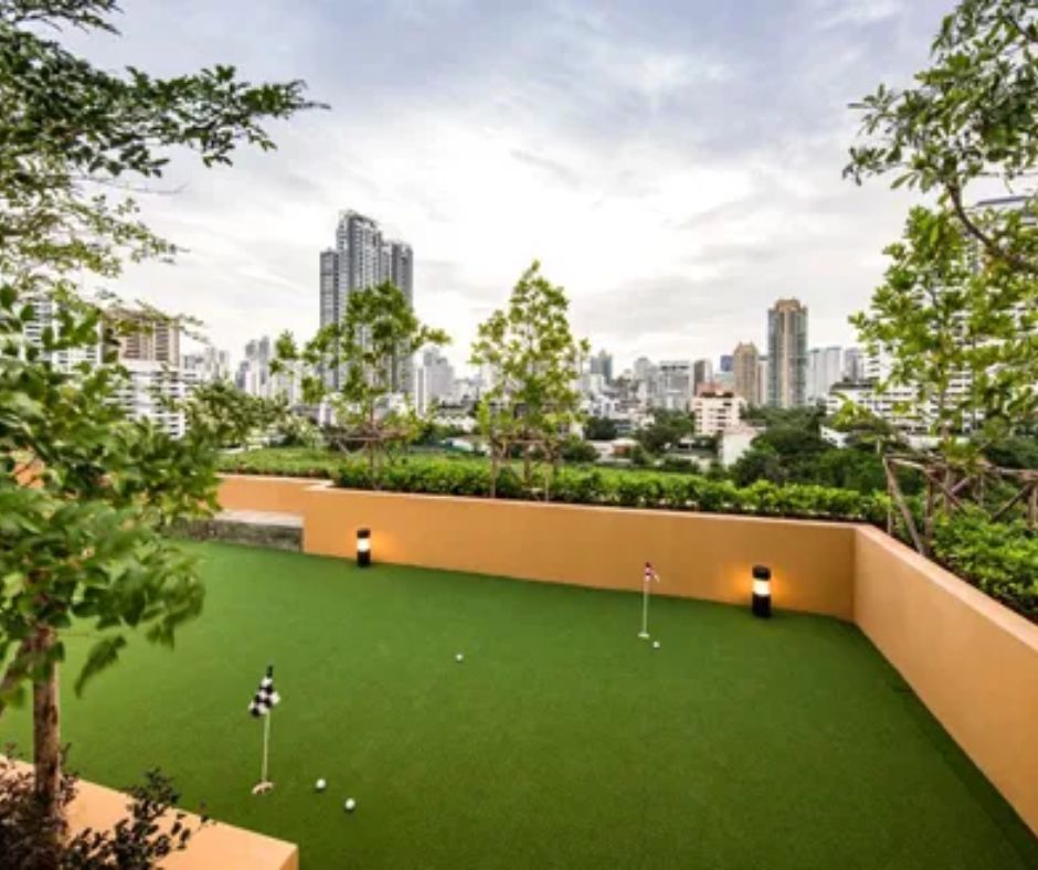 Rooftop Dog Area Bangkok