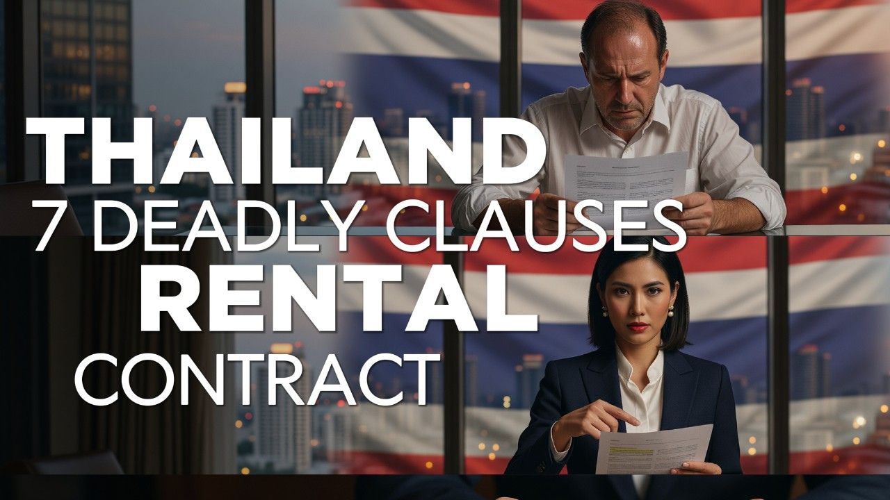 Rental Contract Thailand : Important Clauses to Check 2026