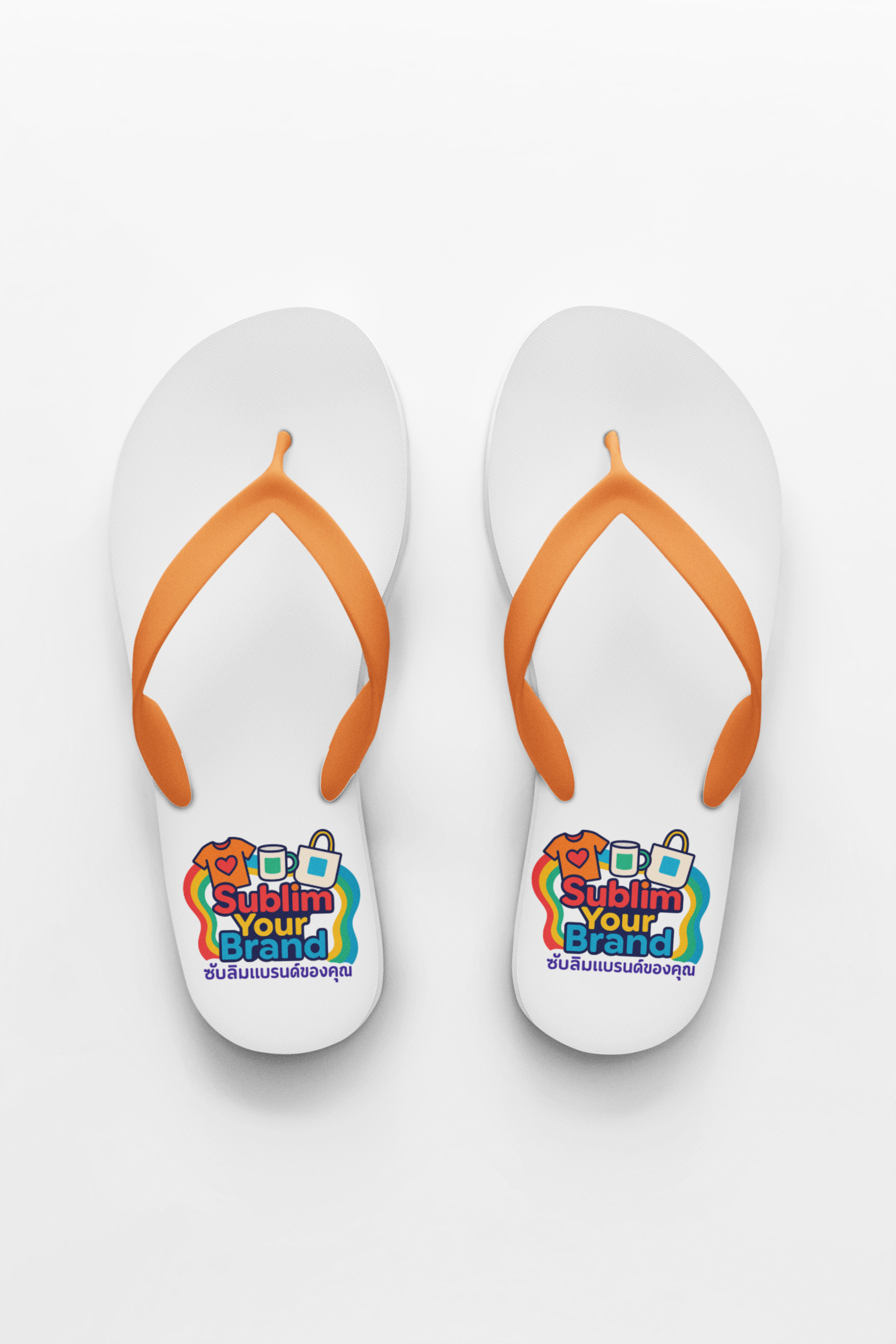 Custom Flip-FlopWhite